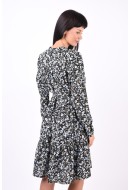 Rochie Selected Slfmivi Short Black Aop